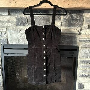 Corduroy button up dress. Great condition!